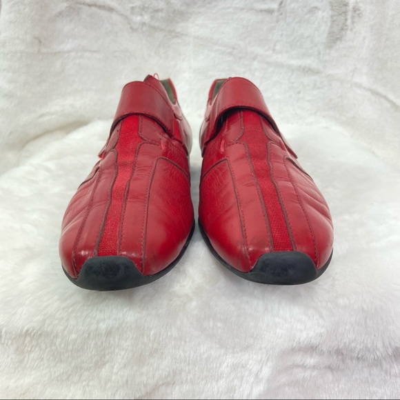 Paul Green Munchen red leather shoe. Size 4.5/7 - Picture 2 of 11